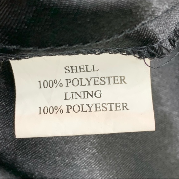 Size 8 Weddington Way Black Strapless Gown Dress Maxi Formal Event Chiffon - Picture 10 of 11